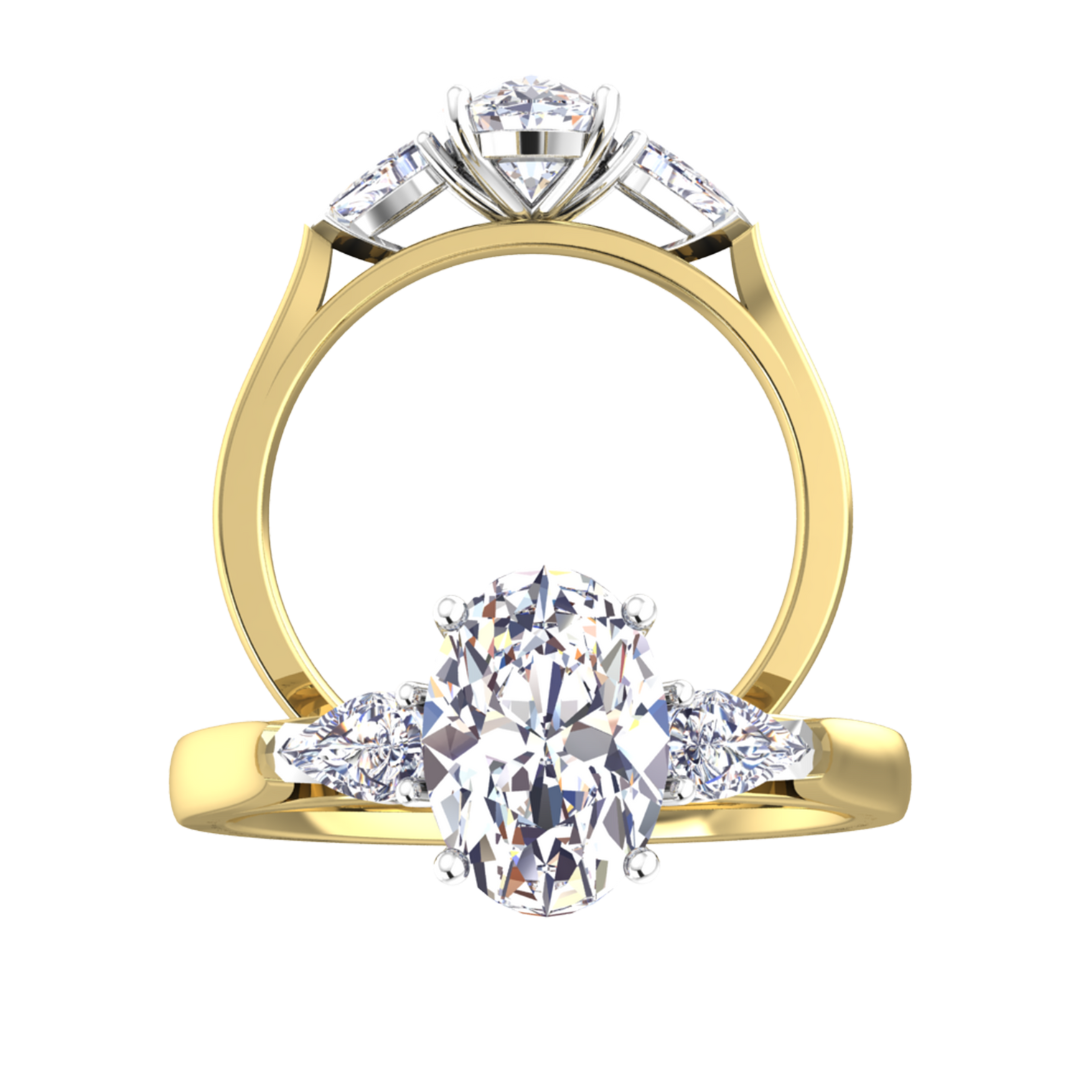 Trilogy Engagement Rings